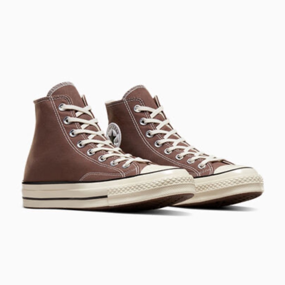 NEVER WORN Converse Chuck 70 Vintage Canvas (Earthy Brown/Egret/Black)